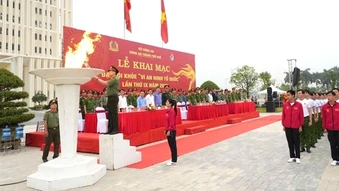 Công an TP Huế khai mạc Đại hội khỏe Vì An ninh Tổ quốc lần thứ IX