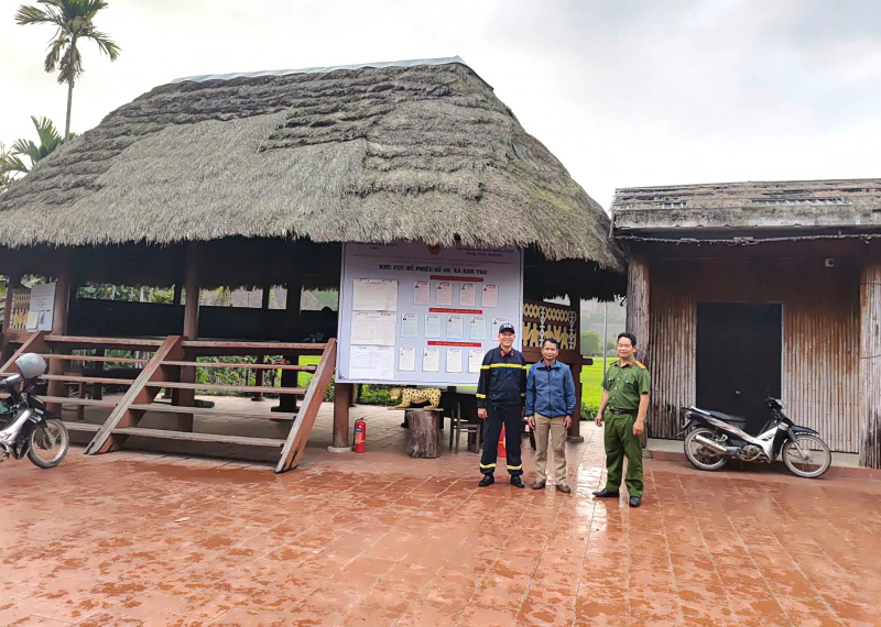 Công an TP Huế tăng cường kiểm tra, đảm bảo an toàn PCCC tại các điểm bầu cử