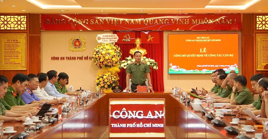 Công an TP.HCM có 2 thủ trưởng cơ quan điều tra mới Công an TP.HCM có 2 thủ trưởng cơ quan điều tra mới