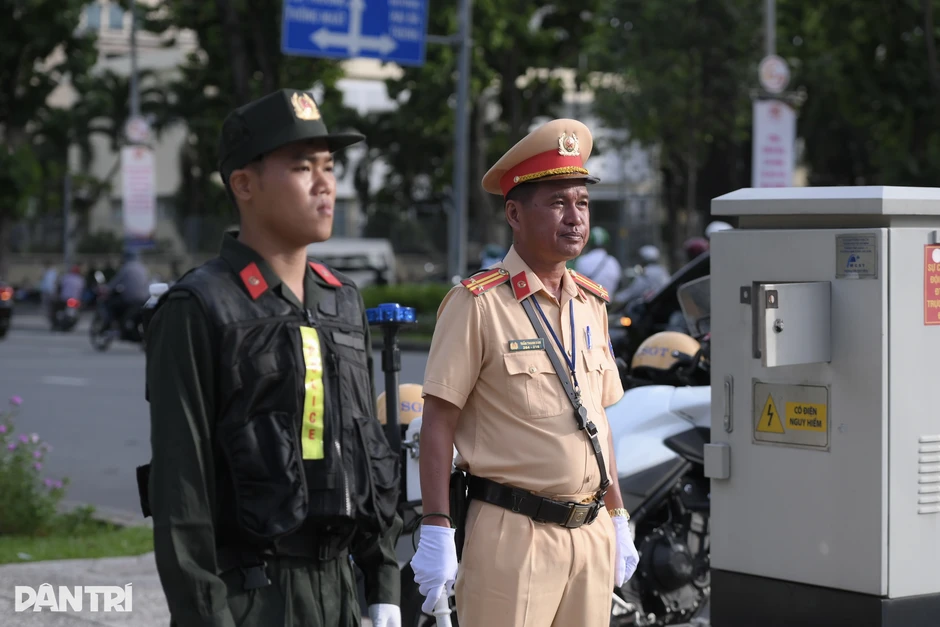 Công an TPHCM tăng cường an ninh Lễ kỷ niệm 50 năm thành phố mang tên Bác