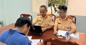 Công an TPHCM xử lý nhiều trường hợp xuyên tạc, bôi nhọ CSGT trên mạng xã hội