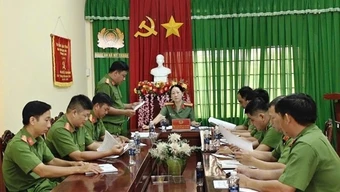 Công an vùng Tây Nam bộ phòng ngừa, trấn áp tội phạm ngay từ địa bàn cơ sở