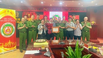 Công bố biểu trưng Cục Cảnh sát hình sự