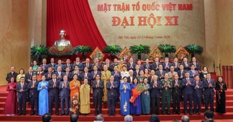 Công bố kết quả nhân sự ủy ban Trung ương MTTQ Việt Nam khóa XI , nhiệm kỳ 2026 - 2031