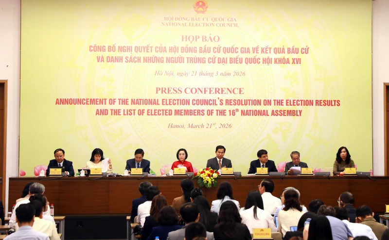 Công bố Nghị quyết của Hội đồng bầu cử Quốc gia về kết quả bầu cử Công bố Nghị quyết của Hội đồng bầu cử Quốc gia về kết quả bầu cử