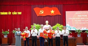 Công bố quyết định của  Ban Bí thư Trung ương Đảng về công tác cán bộ