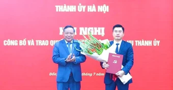 Công bố quyết định của Ban Thường vụ thành ủy Hà Nội về công tác cán bộ 2026