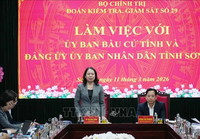 Công bố quyết định kiểm tra, giám sát đối với Ban Thường vụ Tỉnh ủy Sơn La Công bố quyết định kiểm tra, giám sát đối với Ban Thường vụ Tỉnh ủy Sơn La