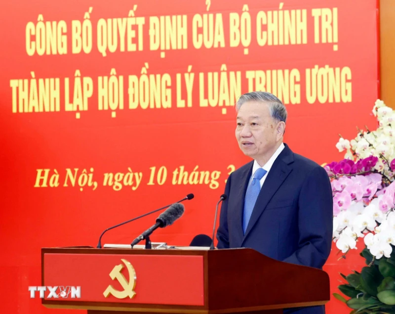 Công bố quyết định thành lập Hội đồng Lý luận Trung ương nhiệm kỳ 2026-2031 Công bố quyết định thành lập Hội đồng Lý luận Trung ương nhiệm kỳ 2026-2031