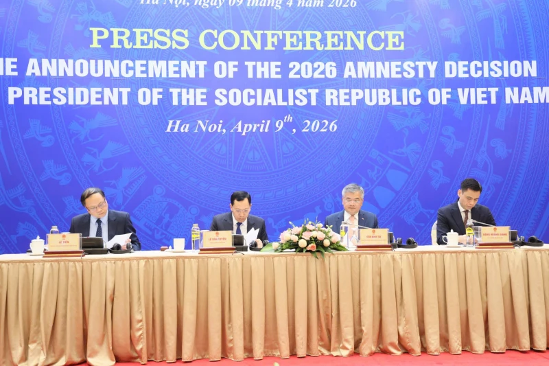 Công bố Quyết định về đặc xá năm 2026 của Chủ tịch nước Tô Lâm