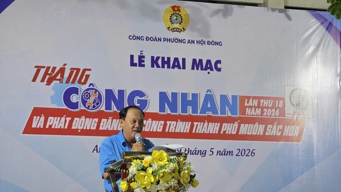 Công đoàn phường An Hội Đông lan tỏa phong trào "Thành phố muôn sắc hoa"