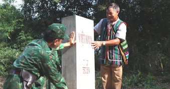'Cột mốc sống' truyền đời trên biên giới Đồng Nai