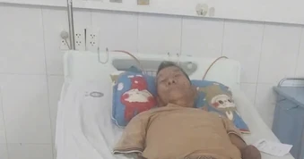 Cụ ông cụt 2 tay kẹp rắn hổ mang đem về nhà, con trai kể lại khoảnh khắc khó tin