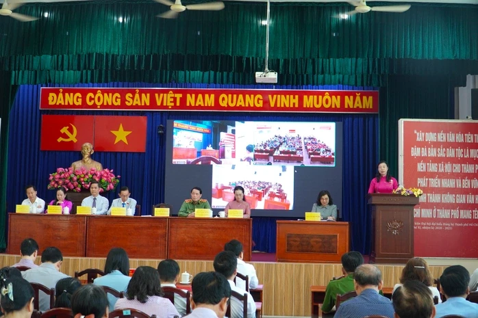 Cử tri phường An Khánh, TPHCM gửi trọn niềm tin vào đại biểu dân cử Cử tri phường An Khánh, TPHCM gửi trọn niềm tin vào đại biểu dân cử