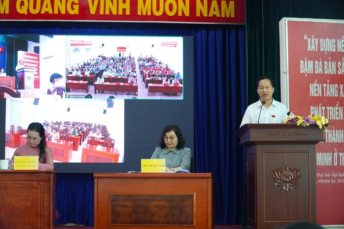 Cử tri phường An Khánh, TPHCM gửi trọn niềm tin vào đại biểu dân cử Cử tri phường An Khánh, TPHCM gửi trọn niềm tin vào đại biểu dân cử