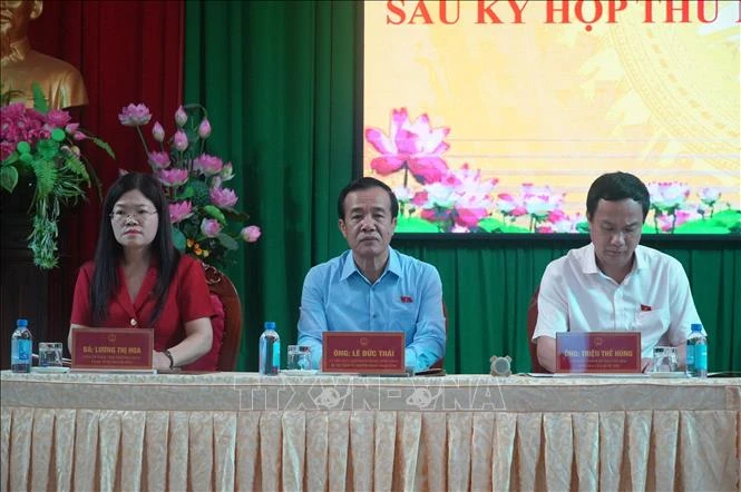 Cử tri Thanh Hóa quan tâm đến chính sách cho cán bộ cấp xã, đẩy mạnh các chương trình mục tiêu quốc gia
