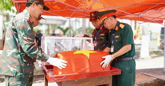Cuộc trở về từ đất bạn Campuchia và hành trình 'gọi tên' liệt sĩ