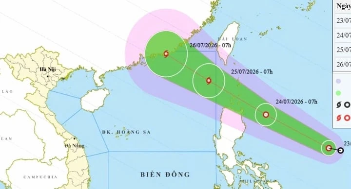 Cuối tuần Biển Đông đón bão số 2 , miền Bắc mưa lớn kéo dài Cuối tuần Biển Đông đón bão số 2 , miền Bắc mưa lớn kéo dài