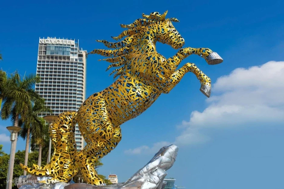 Đà Nẵng giữ lại hai linh vật Kim Mã đến hết tháng 9 Đà Nẵng giữ lại hai linh vật Kim Mã đến hết tháng 9