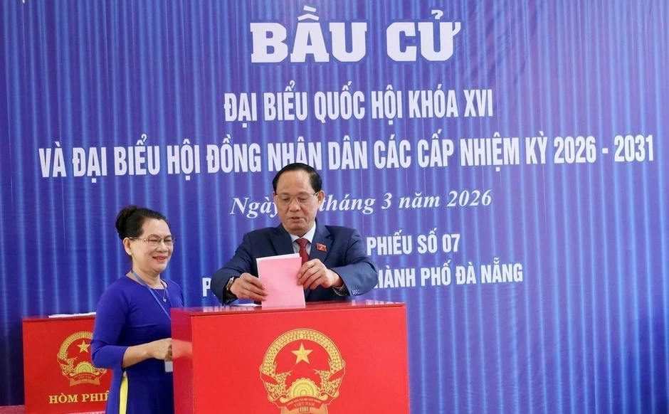 Đà Nẵng: Hơn 2,18 triệu cử tri đi bầu cử, thực hiện quyền công dân Đà Nẵng: Hơn 2,18 triệu cử tri đi bầu cử, thực hiện quyền công dân