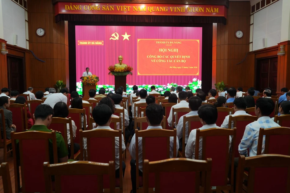 Đà Nẵng phân công, điều động, bổ nhiệm nhiều cán bộ các cơ quan, đơn vị