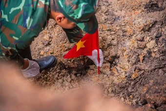 Đã tìm được 160 hài cốt liệt sĩ tại Công viên Lê Thị Riêng