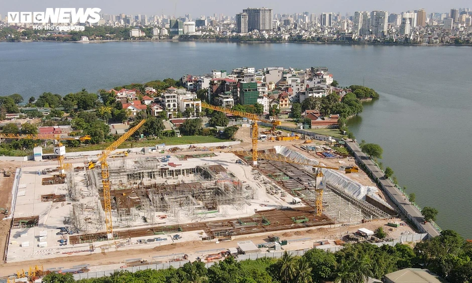 Đại công trường Nhà hát Opera Hà Nội hơn 12.000 tỷ đồng bên Hồ Tây Đại công trường Nhà hát Opera Hà Nội hơn 12.000 tỷ đồng bên Hồ Tây