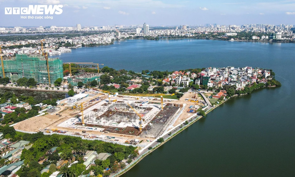 Đại công trường Nhà hát Opera Hà Nội hơn 12.000 tỷ đồng bên Hồ Tây Đại công trường Nhà hát Opera Hà Nội hơn 12.000 tỷ đồng bên Hồ Tây