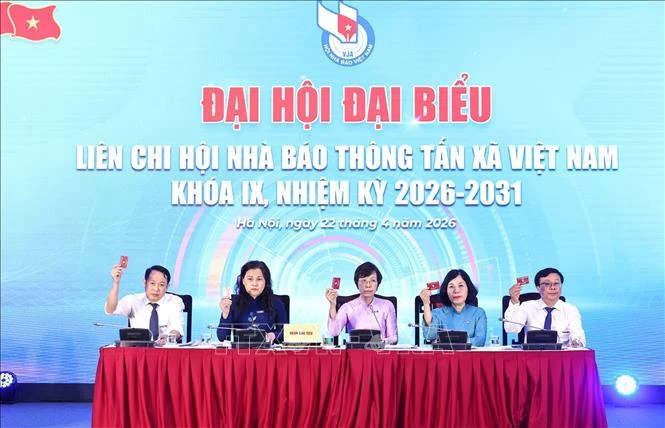 Đại hội đại biểu Liên chi hội Nhà báo TTXVN nhiệm kỳ 2026 - 2031 Đại hội đại biểu Liên chi hội Nhà báo TTXVN nhiệm kỳ 2026 - 2031