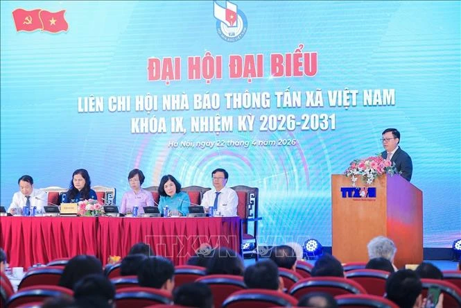 Đại hội Liên chi hội Nhà báo TTXVN lần thứ IX: Nâng cao bản lĩnh, trách nhiệm người làm báo Đại hội Liên chi hội Nhà báo TTXVN lần thứ IX: Nâng cao bản lĩnh, trách nhiệm người làm báo