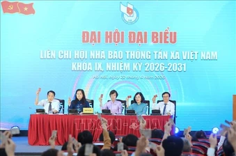 Đại hội Liên chi hội Nhà báo TTXVN lần thứ IX: Nâng cao bản lĩnh, trách nhiệm người làm báo