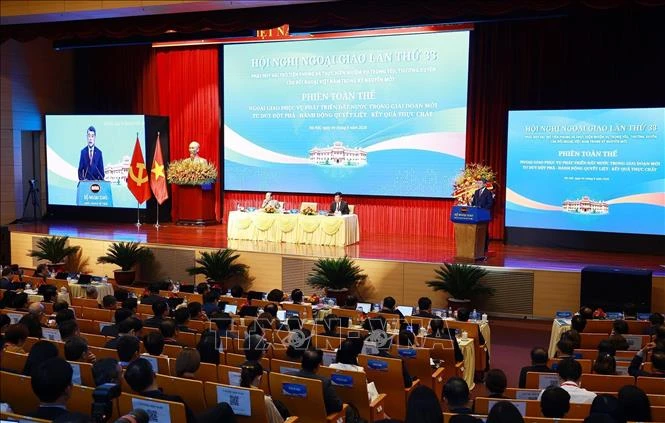 Đại sứ các nước: Ngoại giao Việt Nam thể hiện bản lĩnh, tự cường và trách nhiệm Đại sứ các nước: Ngoại giao Việt Nam thể hiện bản lĩnh, tự cường và trách nhiệm