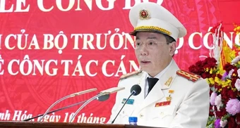 Đại tá Hoàng Quốc Việt làm Giám đốc Công an tỉnh Thanh Hóa