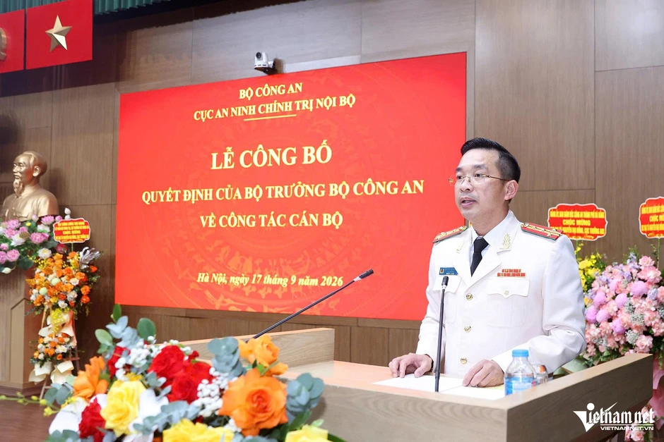 Đại tá Nguyễn Đại Đồng làm Cục trưởng Cục An ninh chính trị nội bộ