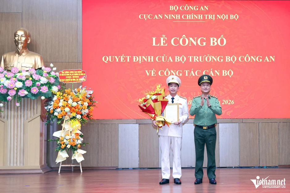 Đại tá Nguyễn Đại Đồng làm Cục trưởng Cục An ninh chính trị nội bộ