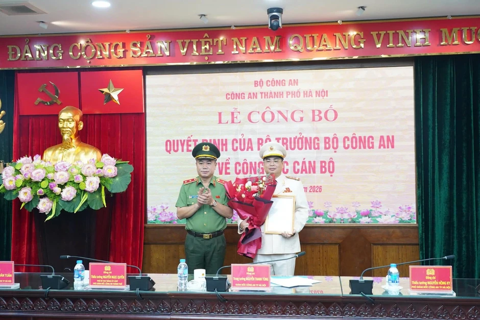 Đại tá Trần Văn Quang giữ chức Phó Giám đốc Công an Hà Nội