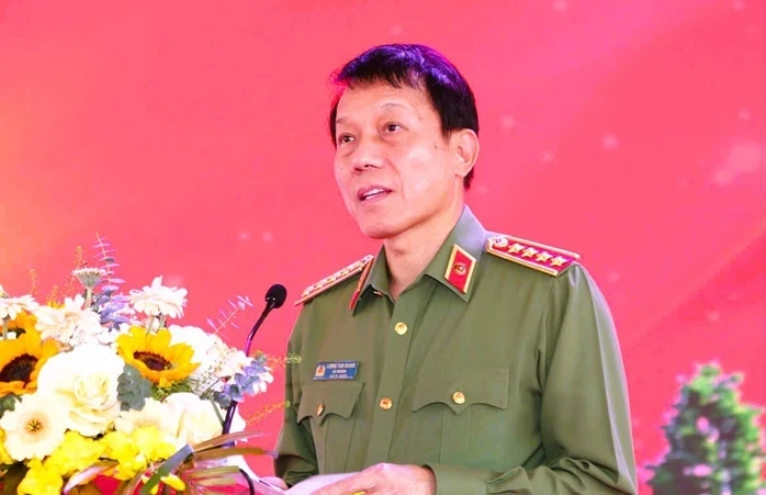 Đại tướng Lương Tam Quang dự lễ khởi công xây dựng doanh trại Công an tỉnh Thanh Hóa