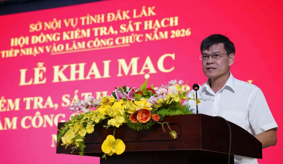 Đắk Lắk sát hạch 303 cán bộ không chuyên trách để tuyển dụng công chức Đắk Lắk sát hạch 303 cán bộ không chuyên trách để tuyển dụng công chức