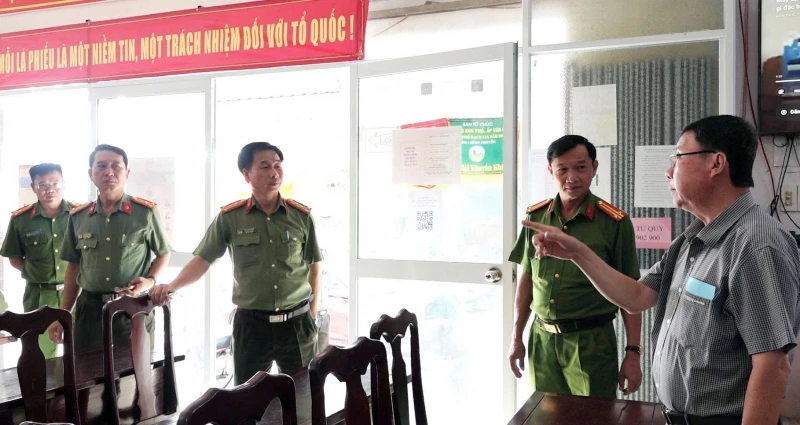 Đảm bảo an ninh, an toàn công tác bầu cử ở phường Rạch Giá
