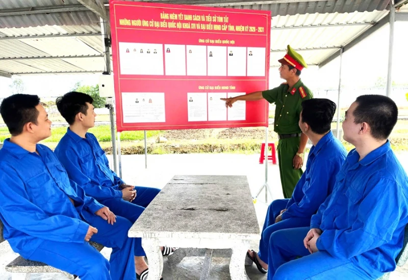 Đảm bảo quyền công dân đối với người bị tạm giữ, tạm giam đủ điều kiện tham gia bầu cử Đảm bảo quyền công dân đối với người bị tạm giữ, tạm giam đủ điều kiện tham gia bầu cử