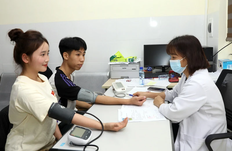 Đảm bảo sức khỏe cho các thí sinh tham gia dự tuyển các trường CAND Đảm bảo sức khỏe cho các thí sinh tham gia dự tuyển các trường CAND