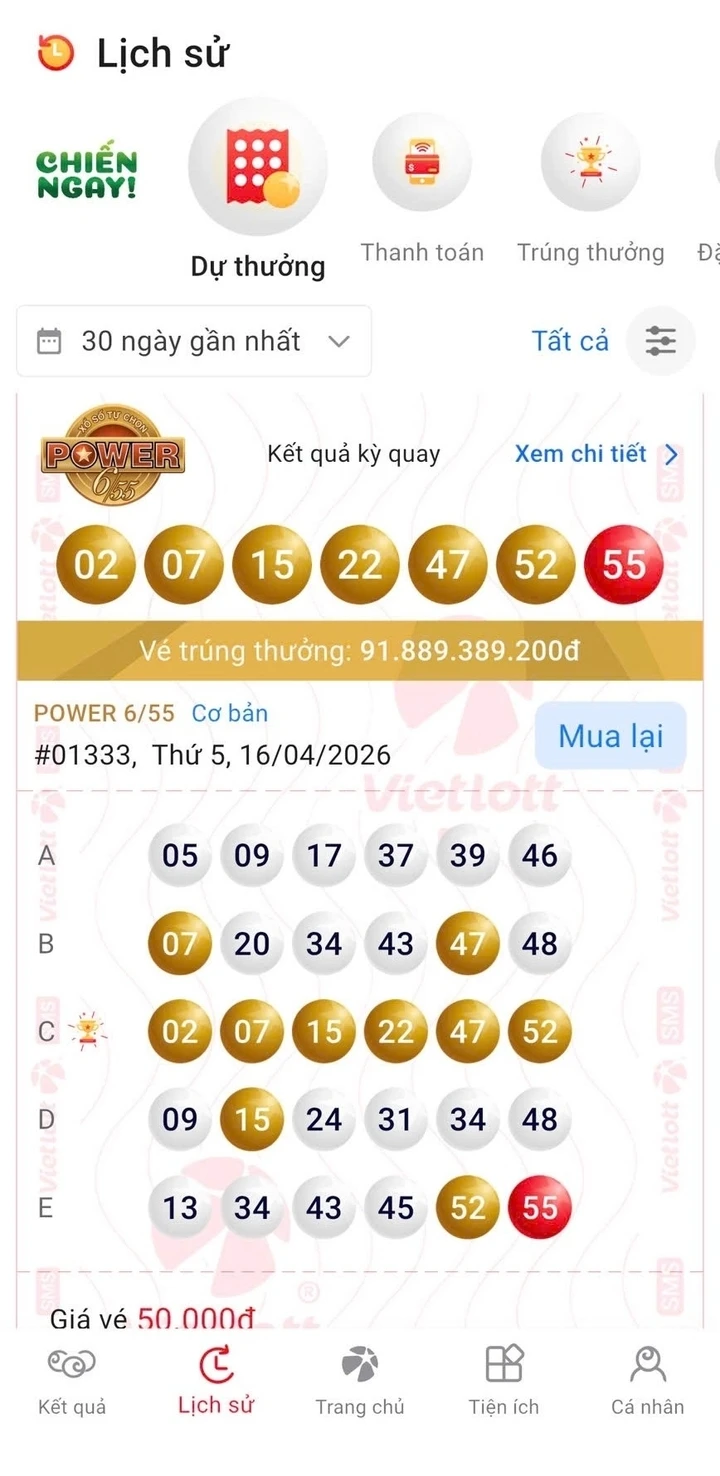 Đang chuẩn bị bữa tối, doanh nhân nhận tin trúng độc đắc 92 tỷ đồng Đang chuẩn bị bữa tối, doanh nhân nhận tin trúng độc đắc 92 tỷ đồng