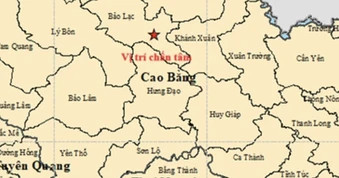 Đang theo dõi, phân tích chuỗi động đất liên tiếp ở Cao Bằng