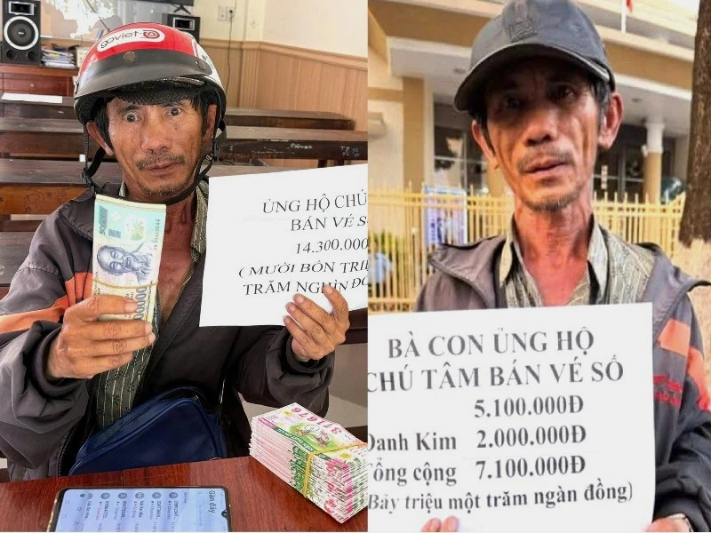 Đánh rơi 6 triệu đồng, người bán vé số bất ngờ nhận lại số tiền lớn nhất trong cuộc đời mình Đánh rơi 6 triệu đồng, người bán vé số bất ngờ nhận lại số tiền lớn nhất trong cuộc đời mình