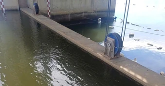Đập ngăn mặn 80 tỷ đồng xuất hiện vết lún vượt thiết kế cho phép
