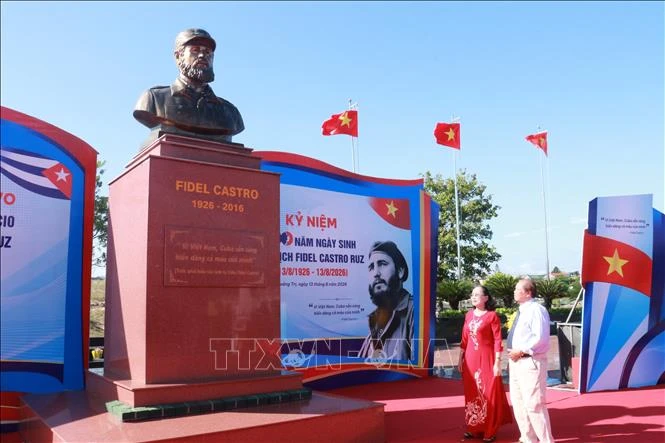 Dấu ấn đặc biệt của lãnh tụ Fidel Castro ở vùng 'đất lửa' Quảng Trị Dấu ấn đặc biệt của lãnh tụ Fidel Castro ở vùng 'đất lửa' Quảng Trị