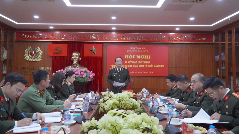 Đẩy mạnh các phong trào thi đua trong Cụm thi đua số 7 Đẩy mạnh các phong trào thi đua trong Cụm thi đua số 7