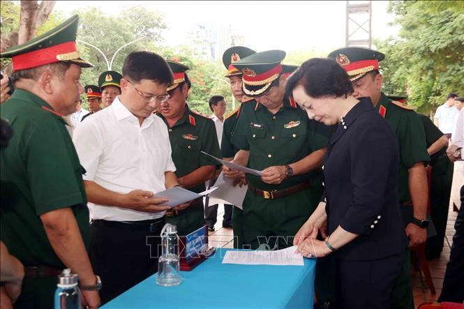 Đẩy mạnh tìm kiếm, quy tập hài cốt liệt sĩ và nâng cao năng lực giám định ADN Đẩy mạnh tìm kiếm, quy tập hài cốt liệt sĩ và nâng cao năng lực giám định ADN