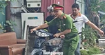Dãy nhà trọ ở Phùng Khoang bốc cháy dữ dội