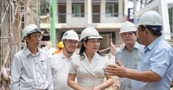 Đẩy nhanh tiến độ xây dựng các trường học thuộc Bộ Dân tộc và Tôn giáo
